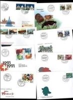 FDC ca.143 Belege Werbe Kat. 395-820 EINMALIG  (FC123-B)