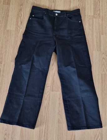 Zara Damen Jeans, Schwarz, Gr. 42, Top Zustand!