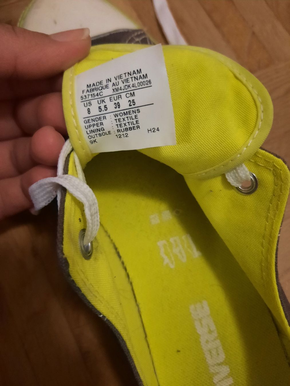 Converse Scarpe da uomo: Converse Grösse 39, grau – Usato da Ettingen venduto da Guggerin 3