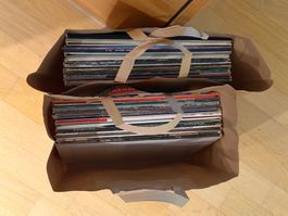 50 Schallplatten Vinyl LP Sammlung Konvolut Rock Pop