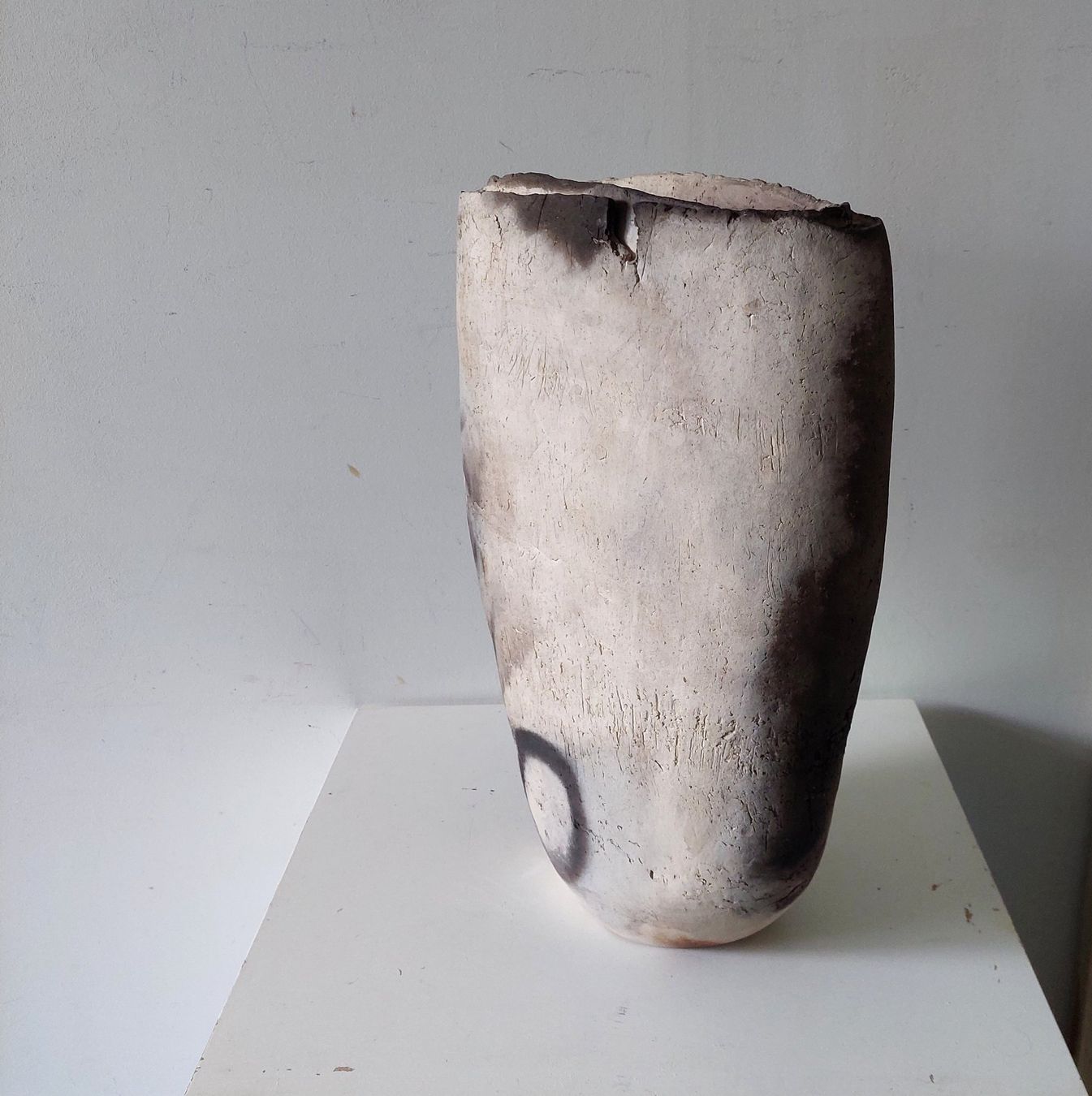 Vasen & Gefässe: GROSSE TERRACOTTA VASE    ALICE KAULL? – Gebraucht aus Bern von karo123 2