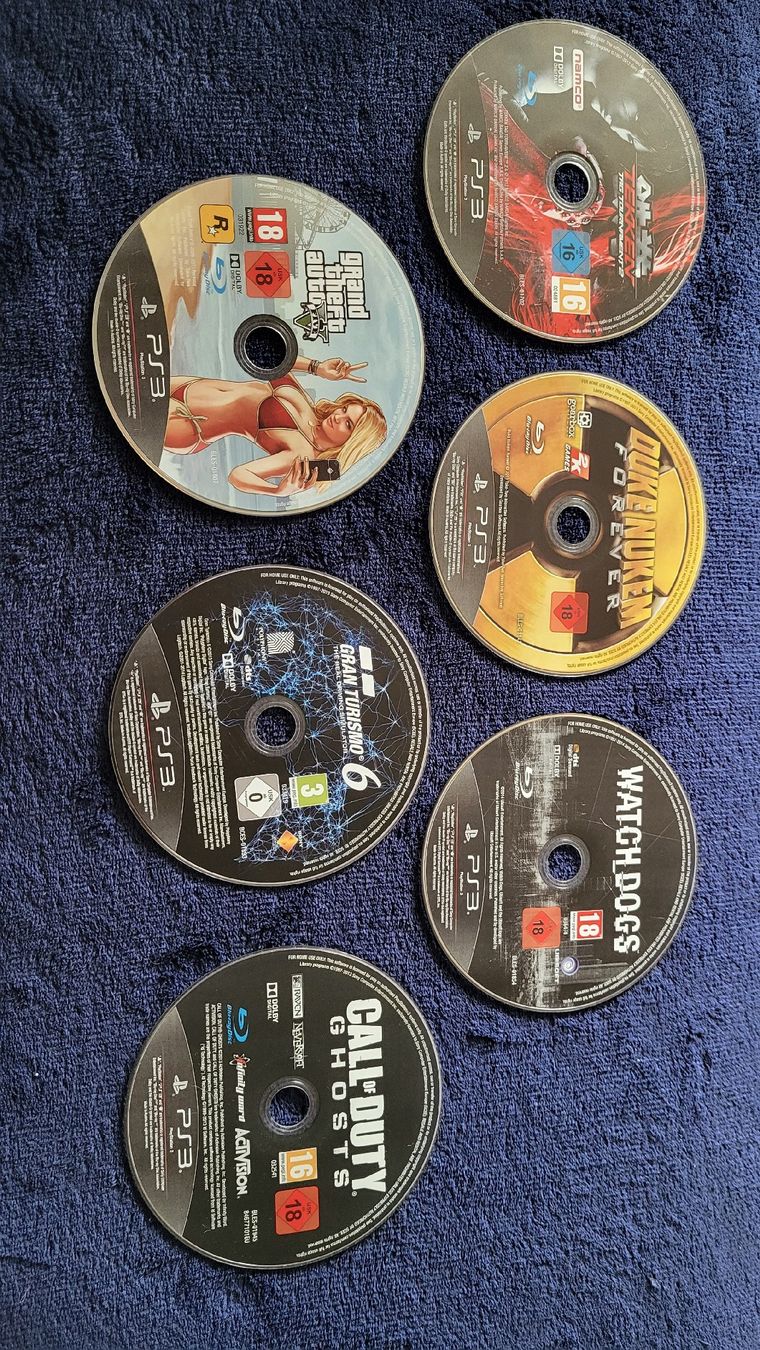 Spiele: Playstation 3 Spiele Sammlung.6x – Gebraucht aus Biel/Bienne von Retrohr
