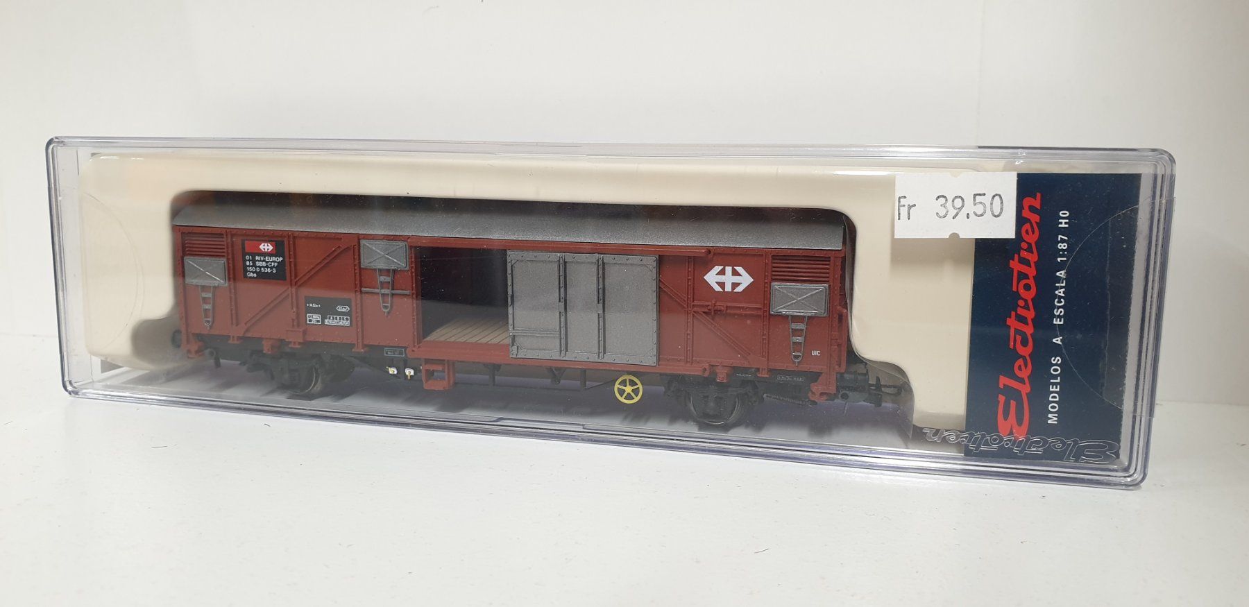 Modellini di ferrovie: Electrotren SBB Gbs Güterwagen H0/DC – Usato da Geroldswil venduto da TopTrain54 1
