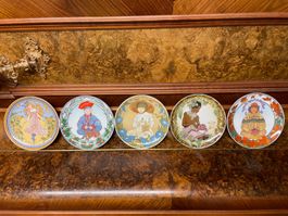 5 UNICEF Kinder Der Welt VILLEROY & BOCH Teller 70s