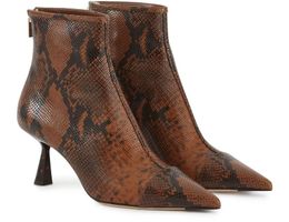Orig. JIMMY CHOO Kix 65 Stiefeletten Schlangenprint Gr. 38