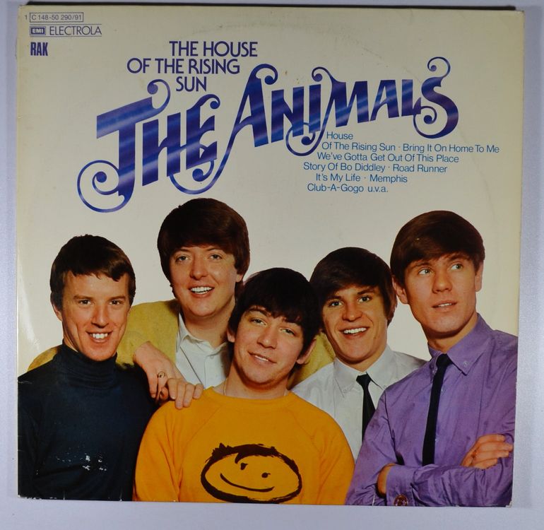 LP: THE ANIMALS - The House Of The Rising Sun (Doppel LP) (Gebraucht ...