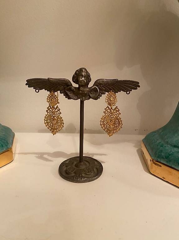 Boucles d'oreille: Silber vergoldete Ohrhänger – D'occasion à Luzern par lou4444