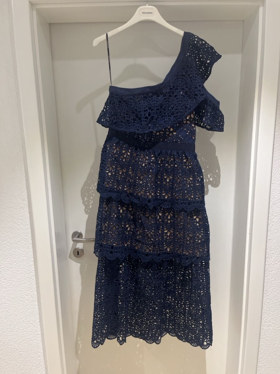 Self-Portrait Kleider: Self-Portrait Kleid dunkelblau Damen – Neu (gemäss Beschreibung) aus Bassersdorf von Ni0na