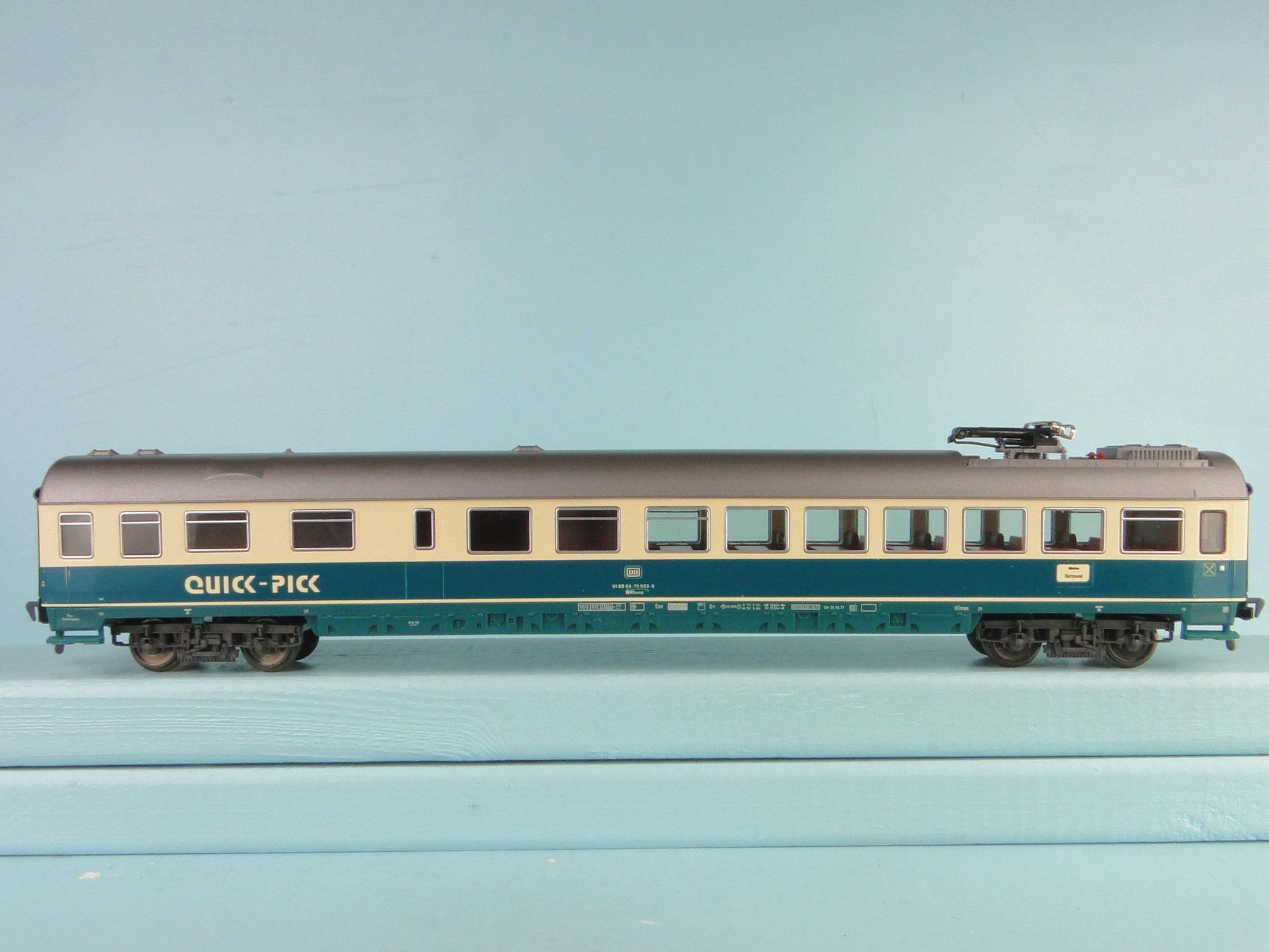 Fleischmann Modellini di ferrovie: Fleischmann HO DC 5193 IC-QUICK-PIC, Neuwertig – Usato da Bülach venduto da cann11 1