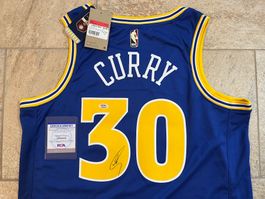 NBA Stephen Curry Autograph PSA Nike JERSEY RARE!!!
