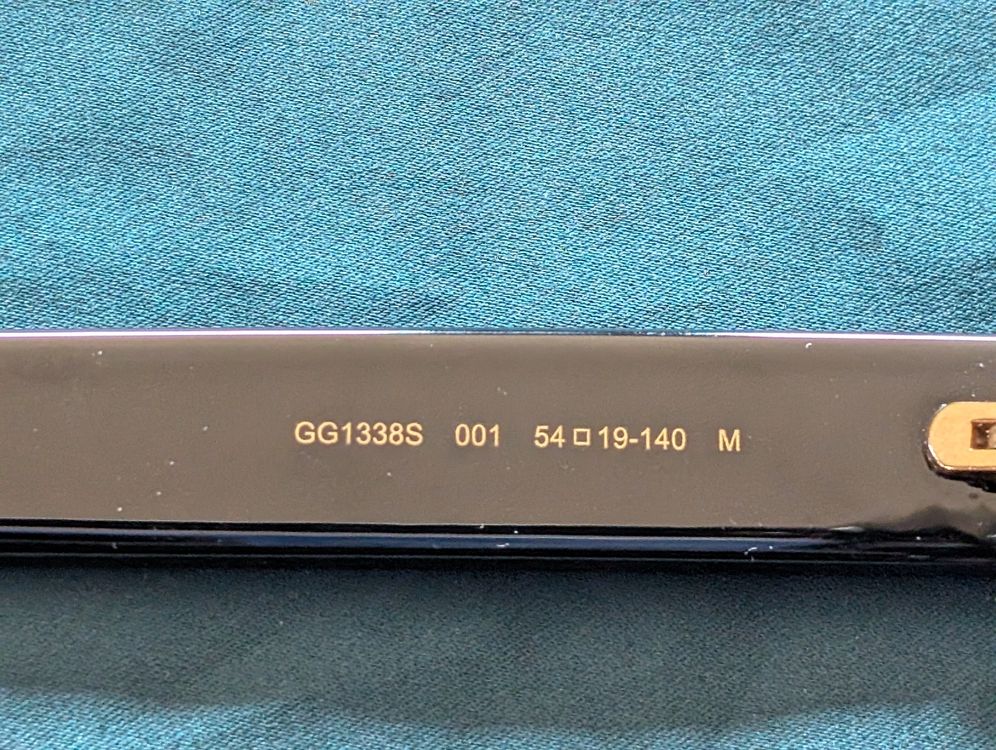 Gucci Occhiali & Lenti: Lunettes de soleil GUCCI GG1338S Noires – Usato da Cheseaux-Lausanne venduto da loscaptos 3