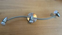 Deckenleuchte Edelstahl 3-flammig, max. 3x35W, GU10