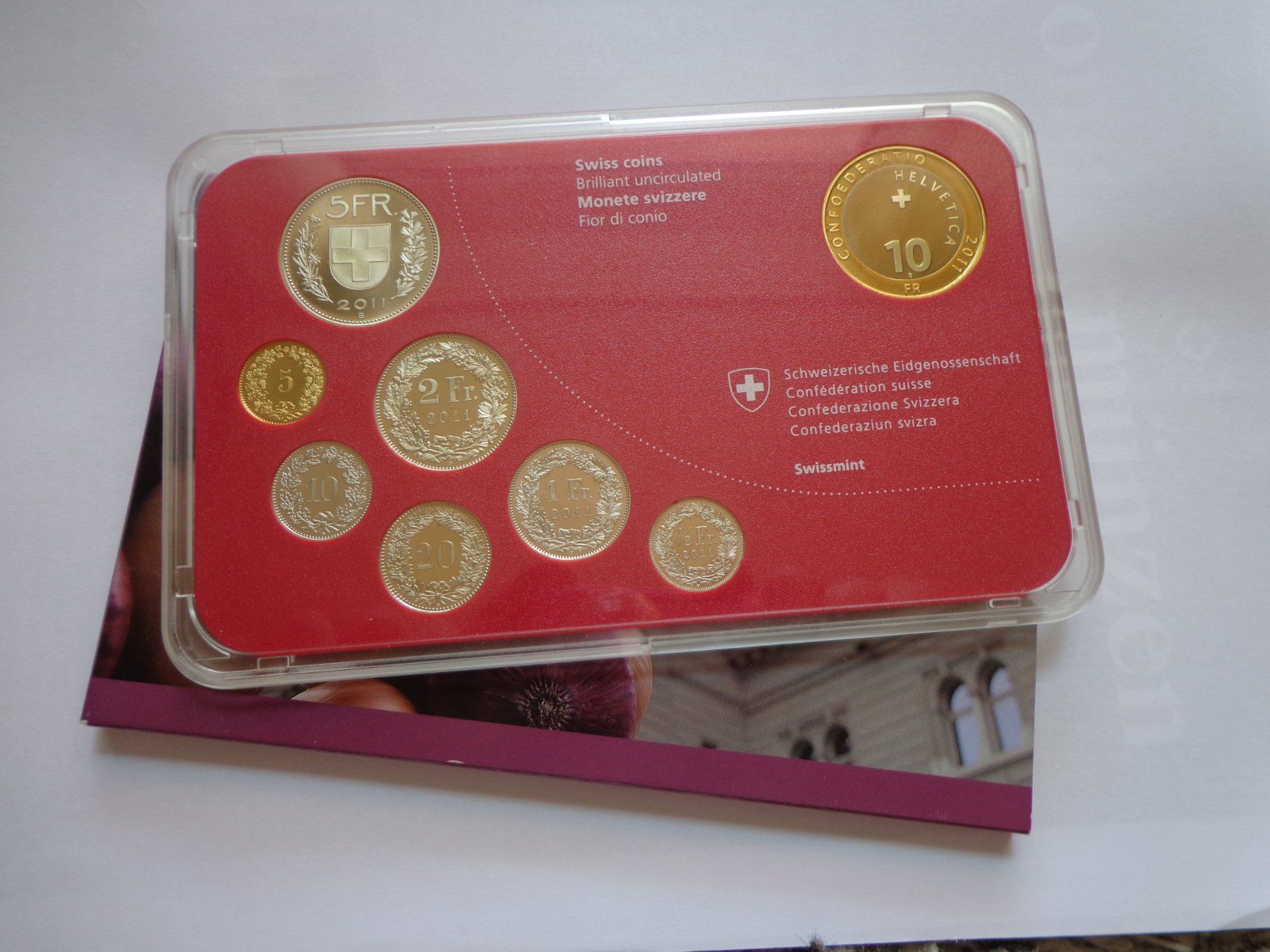Alle Münzen: Münzsatz 2011 - Zibelemärit FDC – Neu und originalverpackt aus Pully von UCA01 1