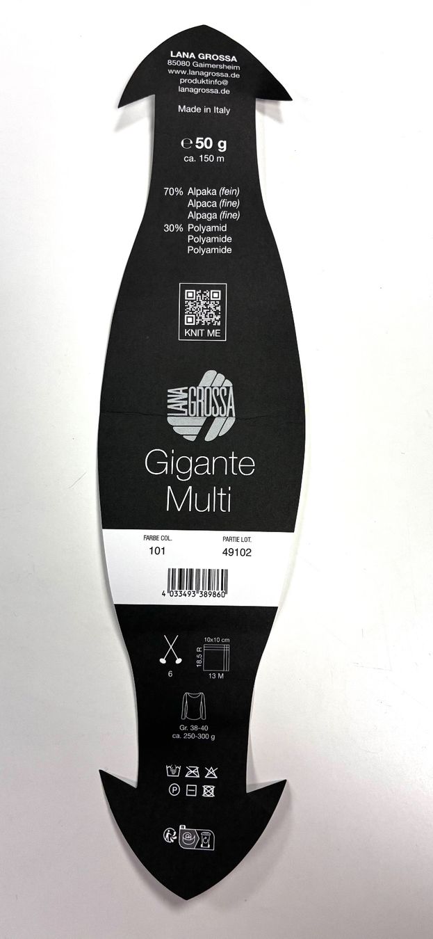 Lana: 3 Knäuel Gigante Multi – Nuovo e nell'imballaggio originale da Gelterkinden venduto da Ankilu73 1