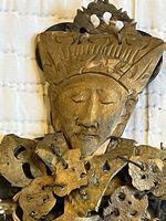2 antike Figuren aus dem indonesischen Kulturkreis