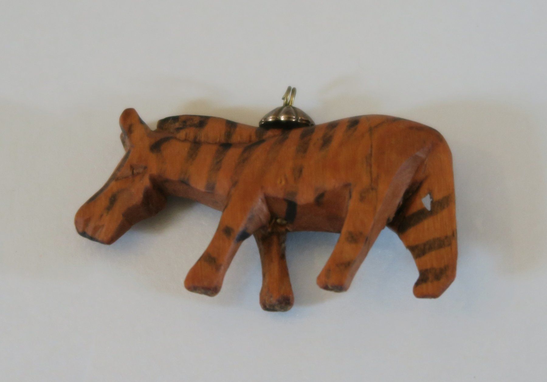 Ciondoli: Schmuck-Anhänger "Zebra" aus Holz – Usato da Brittnau venduto da marlenestone