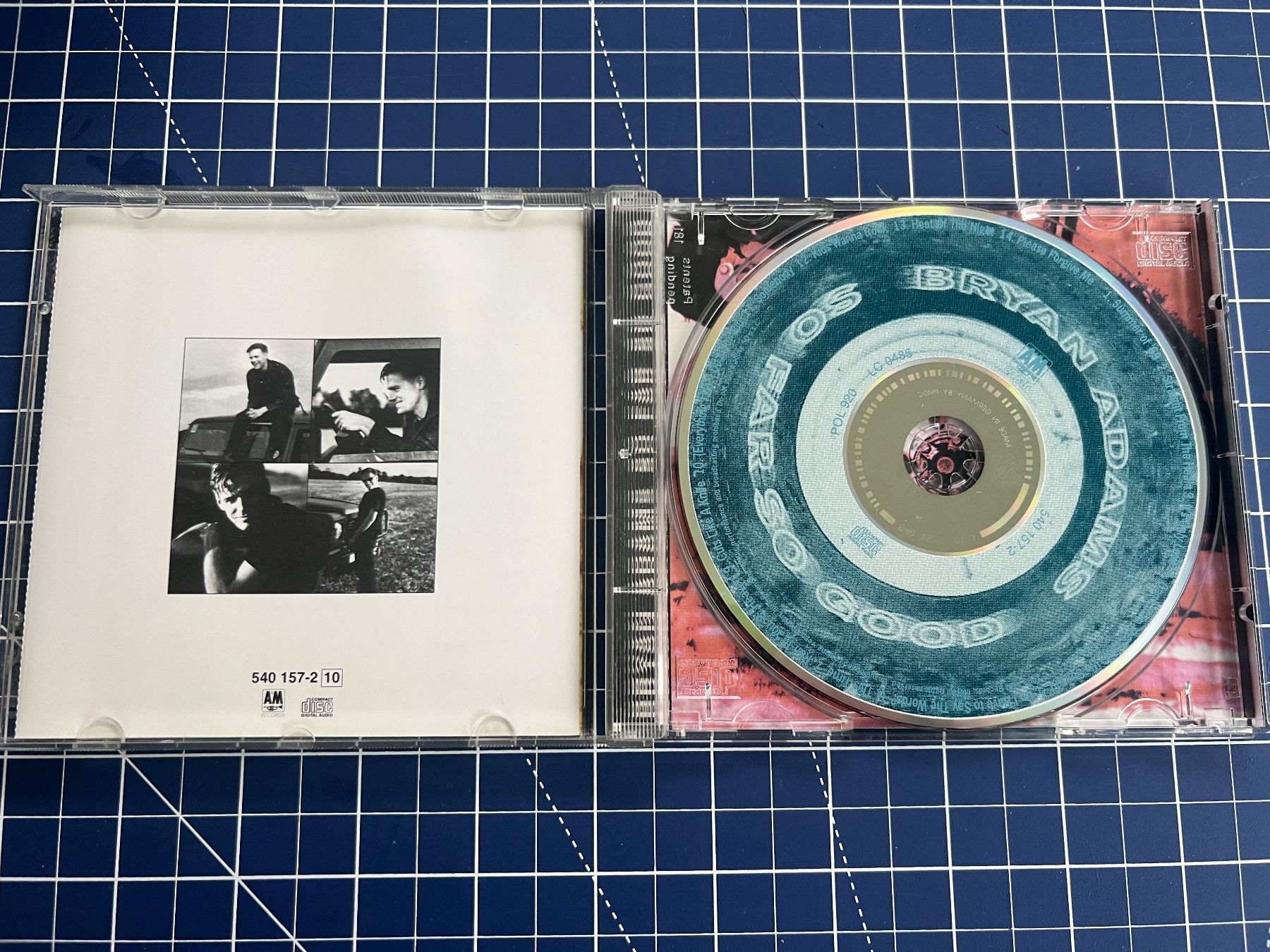 CD: Bryan Adams – So Far So Good – Usato da st.gallen venduto da sophiephie 1