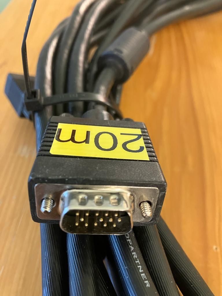 Cavi: VGA Kabel 20m – Usato da Zuzwil SG venduto da Skotm 2