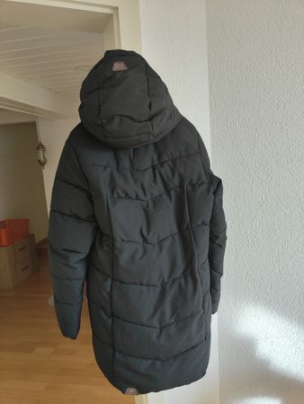 ragwear Wintermantel schwarz