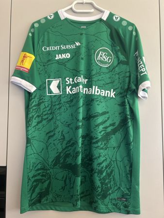 FC St. Gallen Matchworntrikot Besio Nummer 31 Grösse L