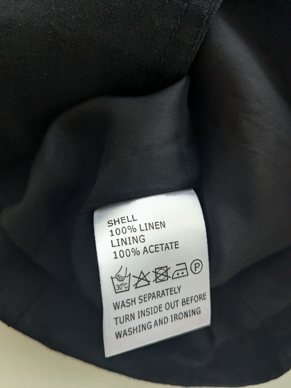 Giacche: Damen Blazer schwarz 100% Leinen Grösse S – Usato da Rorschach venduto da olg_5qq2 2