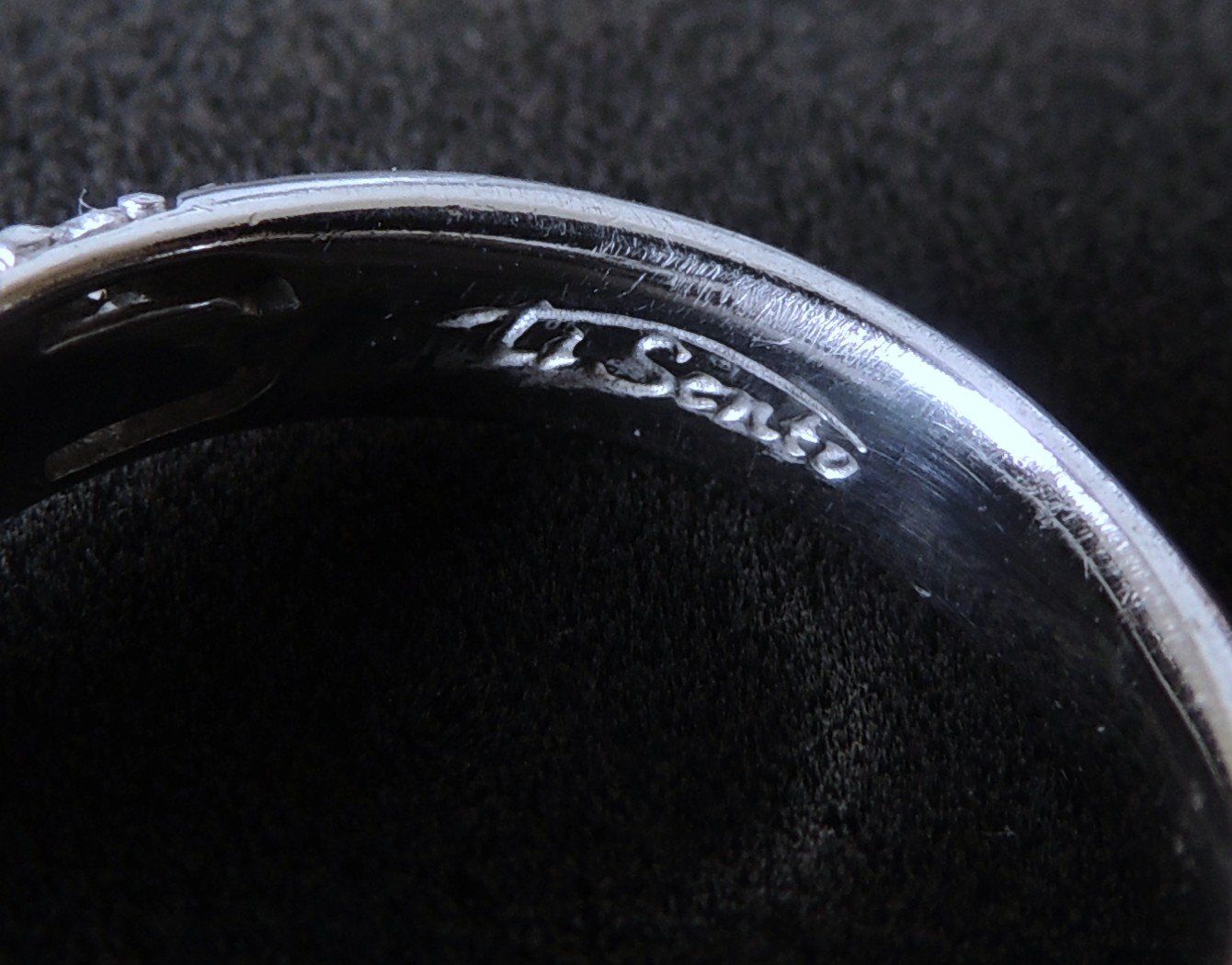Anelli: TI SENTO Silber 925 Fingerring Gr. 58 – Usato da Waldenburg venduto da schaller707 4