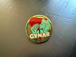 Vintage Cynar Pin/Anstecker Collection Mondo - Rarität!