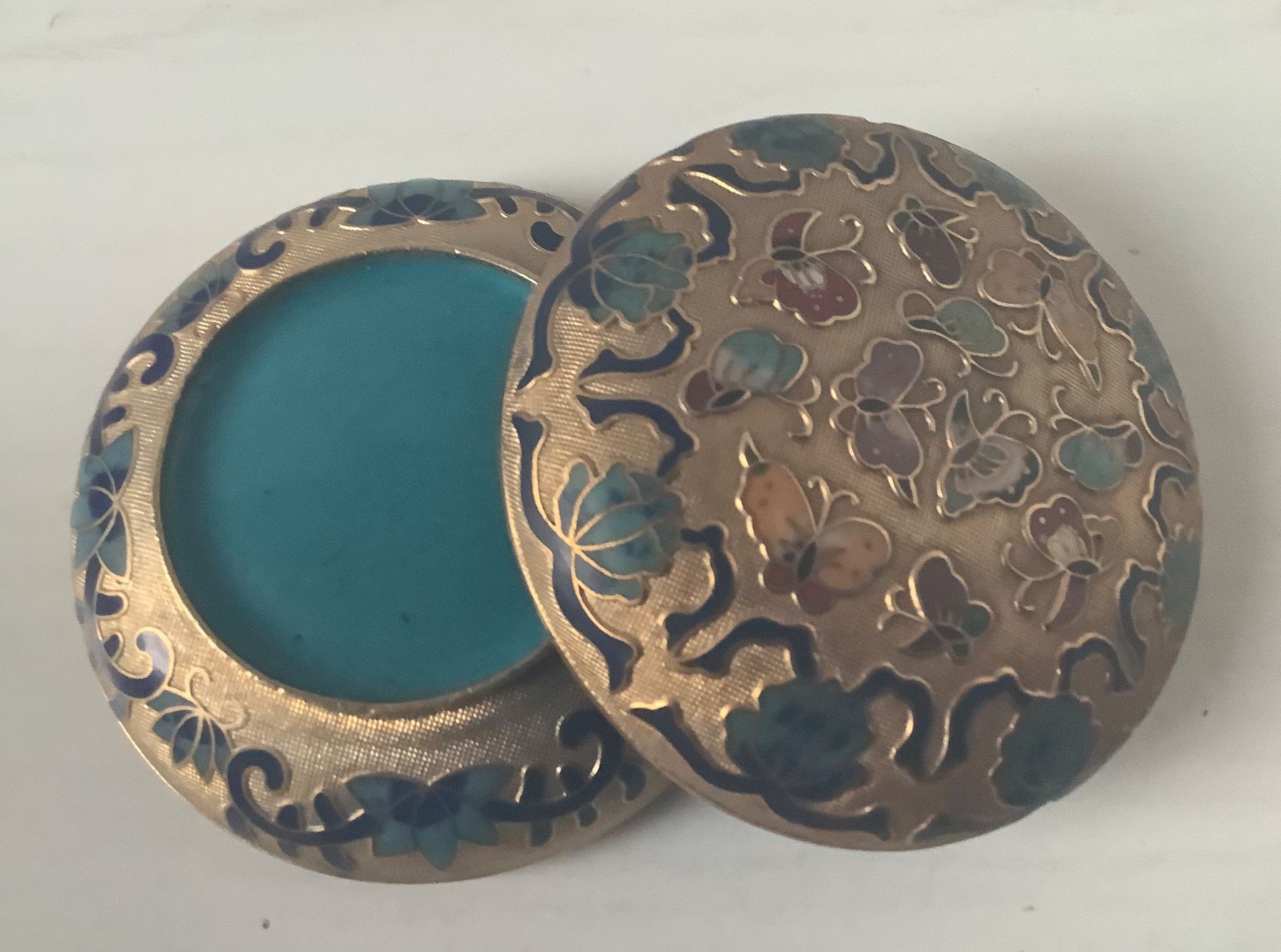 Autres décorations & accessoires: CHINESISCHE CLOISONNÈ Deckeldose – D'occasion à Adlikon b.Regensdorf par Crystaldragon09 4