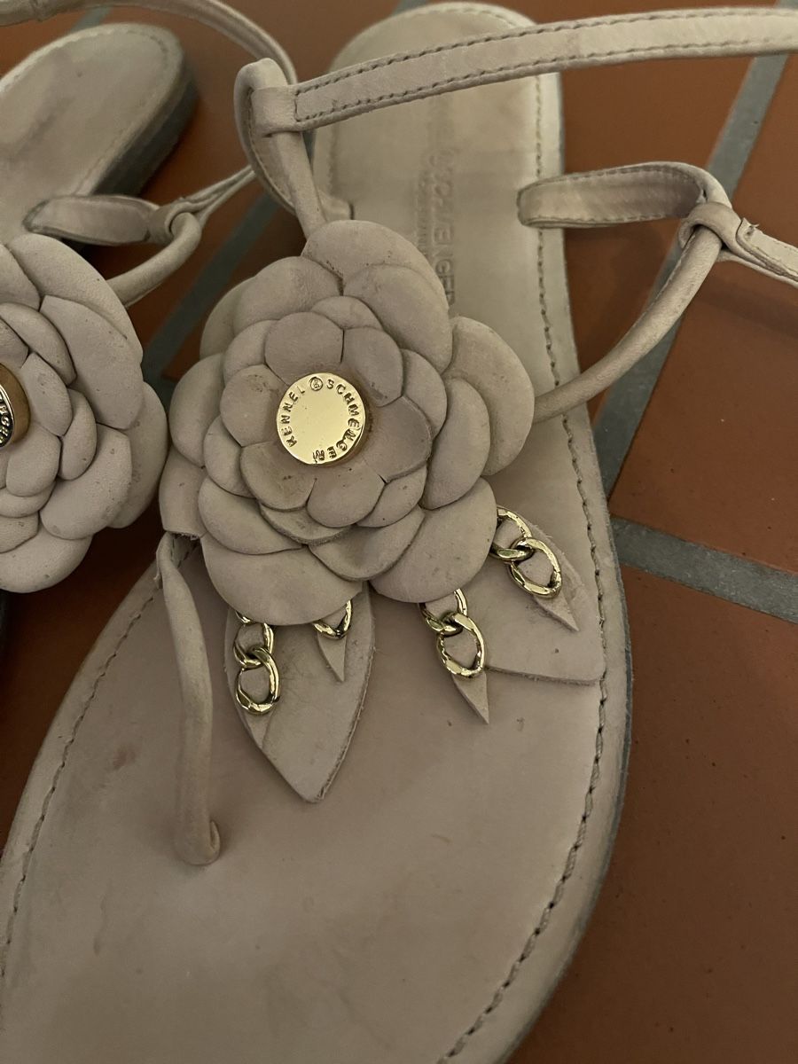Scarpe da donna: Sandalen Leder Kennel und Schmenger gr.7 – Usato da zürich venduto da kira.jj 1