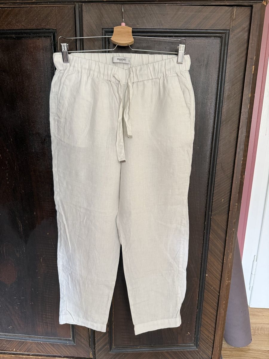 Mango Hosen: Leinen Hose von Mango M  – Gebraucht aus Walenstadt von nad_dm9g 1