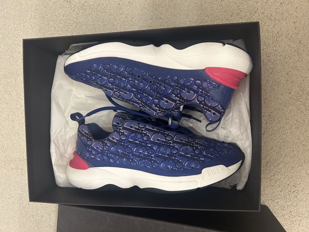Dior Herrenschuhe: Dior B24 Oblique black blue red – Neu und originalverpackt aus St.Gallen von y.vrn1 7