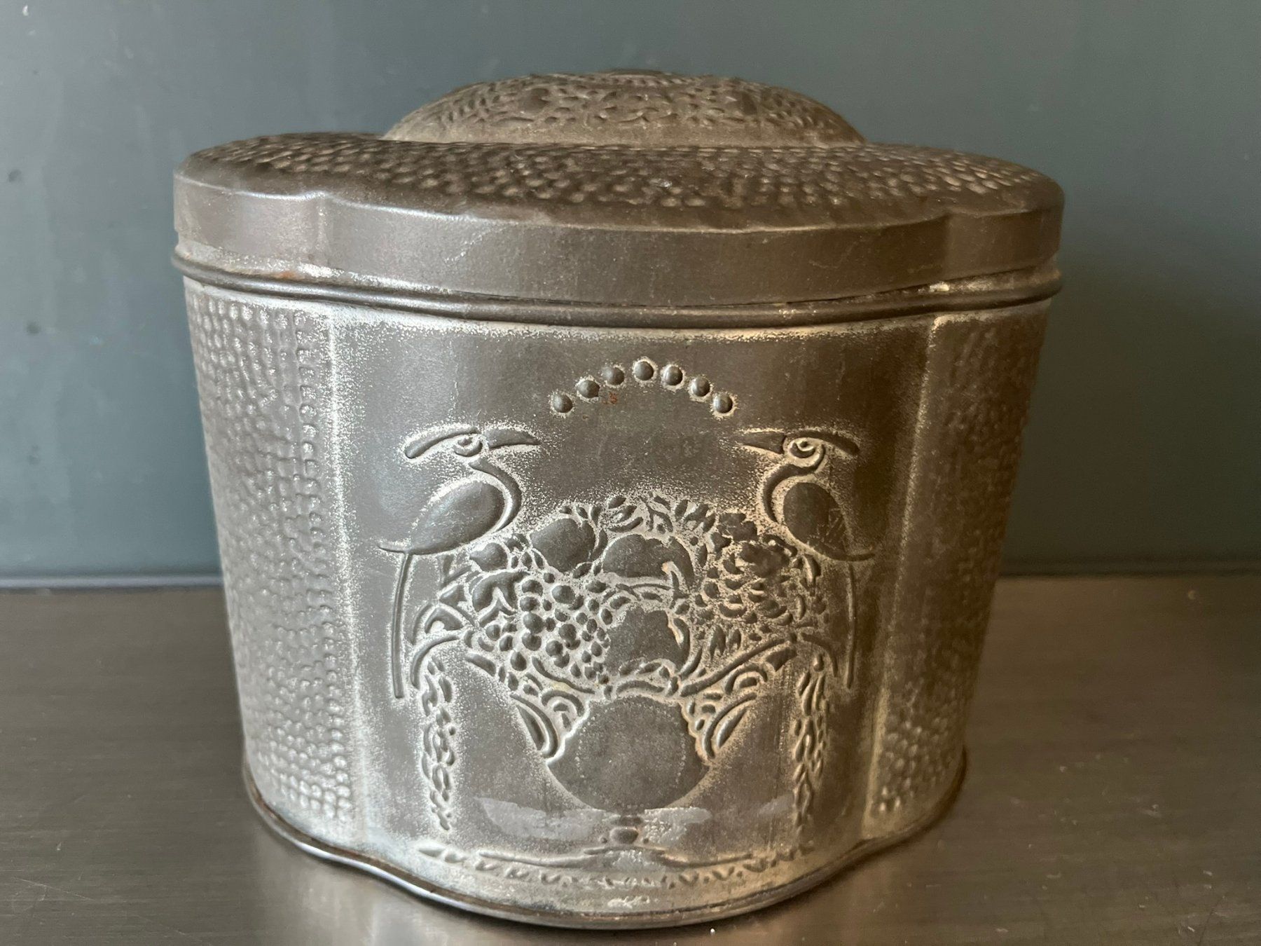 Contenitori & Simili: Antike Jugendstil-Kaffeedose Kaiser's Kaffee Blechdose, 1900 – Usato da Wädenswil venduto da Aniares2 9