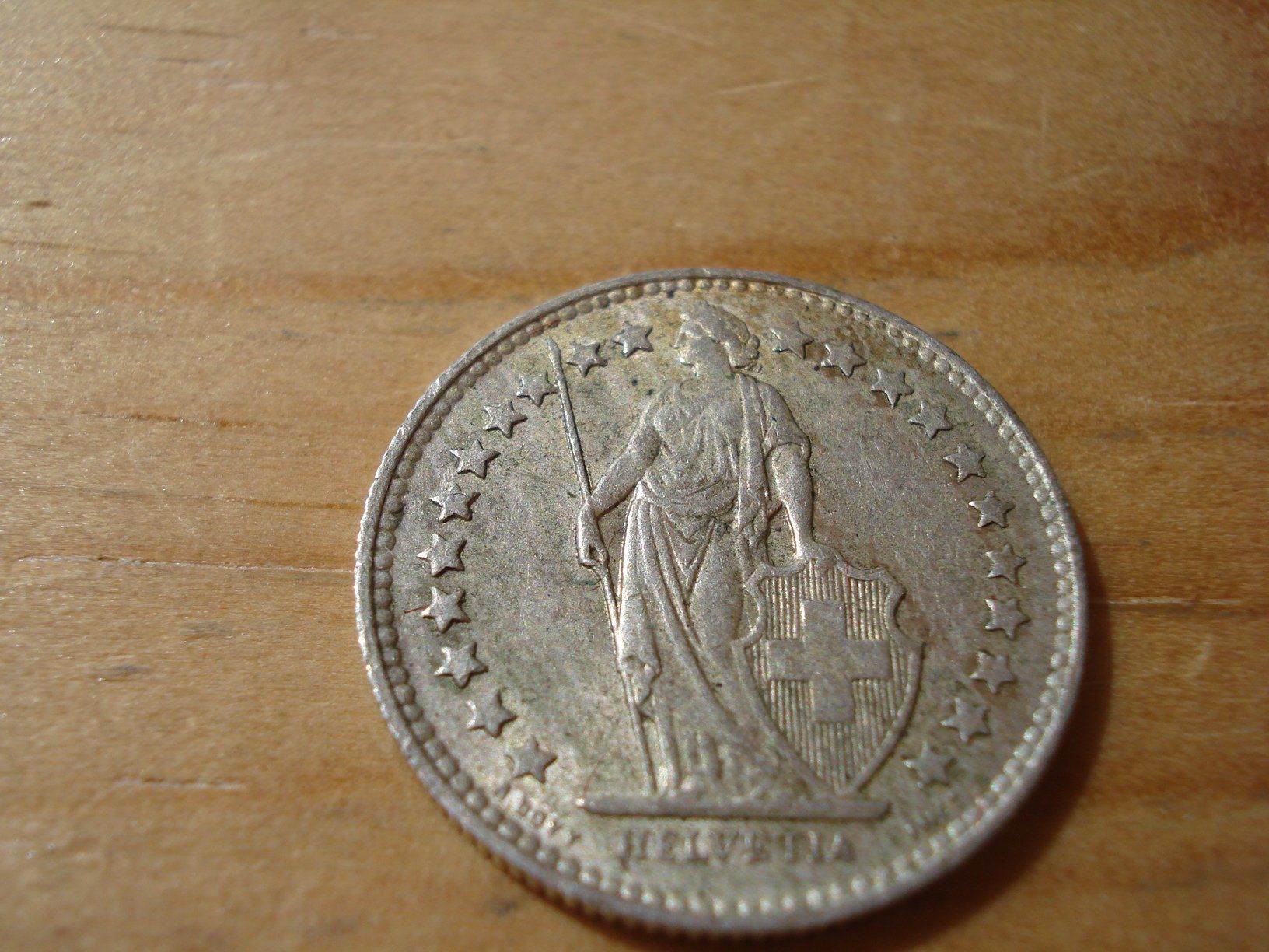Tutti le monete: (D2) 1/2 Franken 1955 VZ – Usato da Erlach venduto da Net-Coins 1