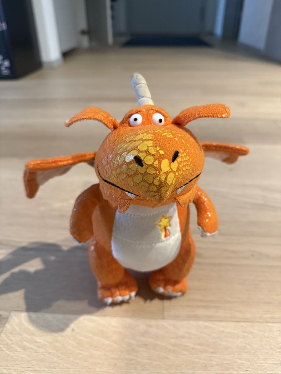 Giocattoli: Zog Stofftier orange Plüschfigur – Usato da Adliswil venduto da cla_9qpg