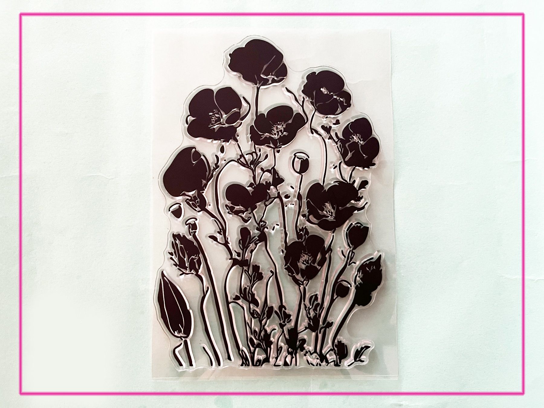 Timbri: Blumen - Silikonstempel – Nuovo e nell'imballaggio originale da Frenkendorf venduto da jazzplatten