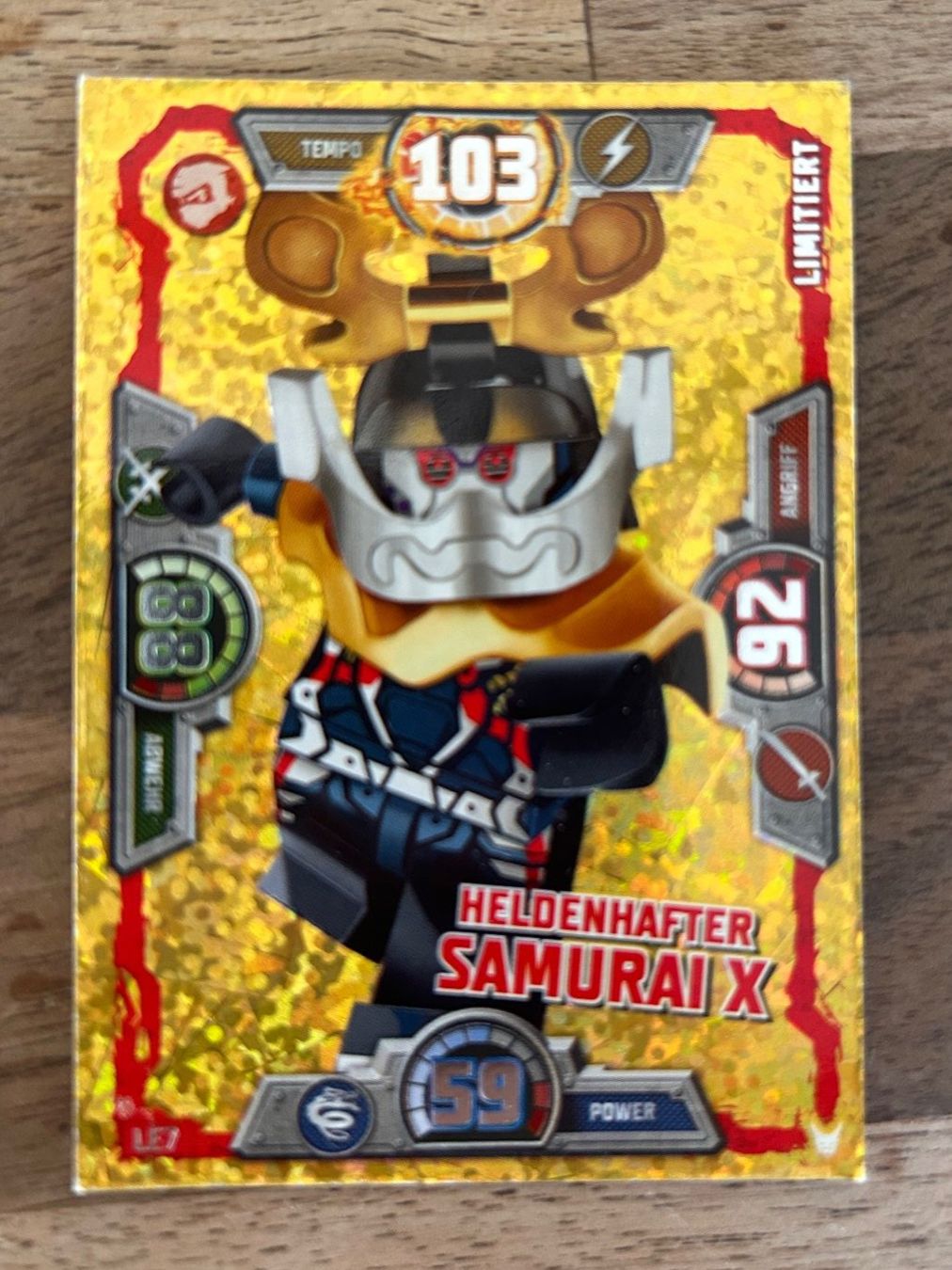 Carte collezionabili: Lego Ninjago Limited Edition Card "Heldenhafter Samurai X" – Usato da Oberwil-Lieli venduto da Mhd