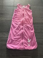 Winter-Schlafsack rosa Hase Grösse 90 cm