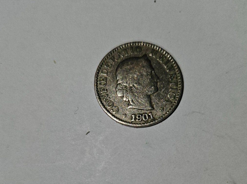 Tutti le monete: 5 Rappen 1901 – Usato da Trachslau venduto da Daniel12766