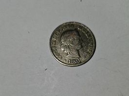 5 Rappen 1901