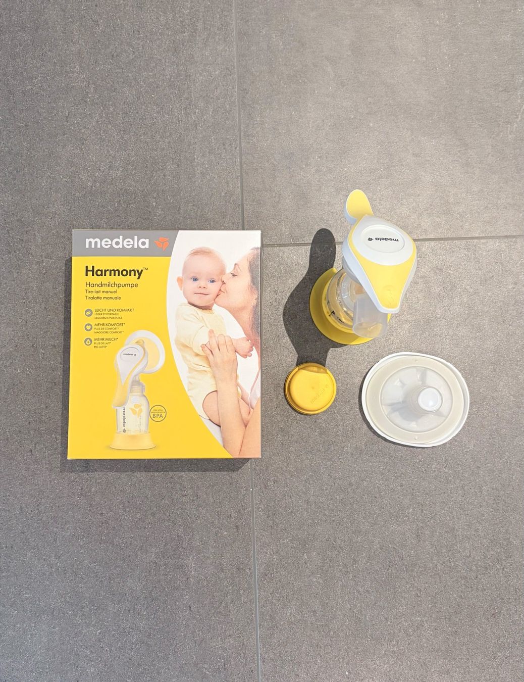 Medela Accessori per l’allattamento: Medela Harmony Handmilchpumpe – Usato da Glis venduto da pinguinpi