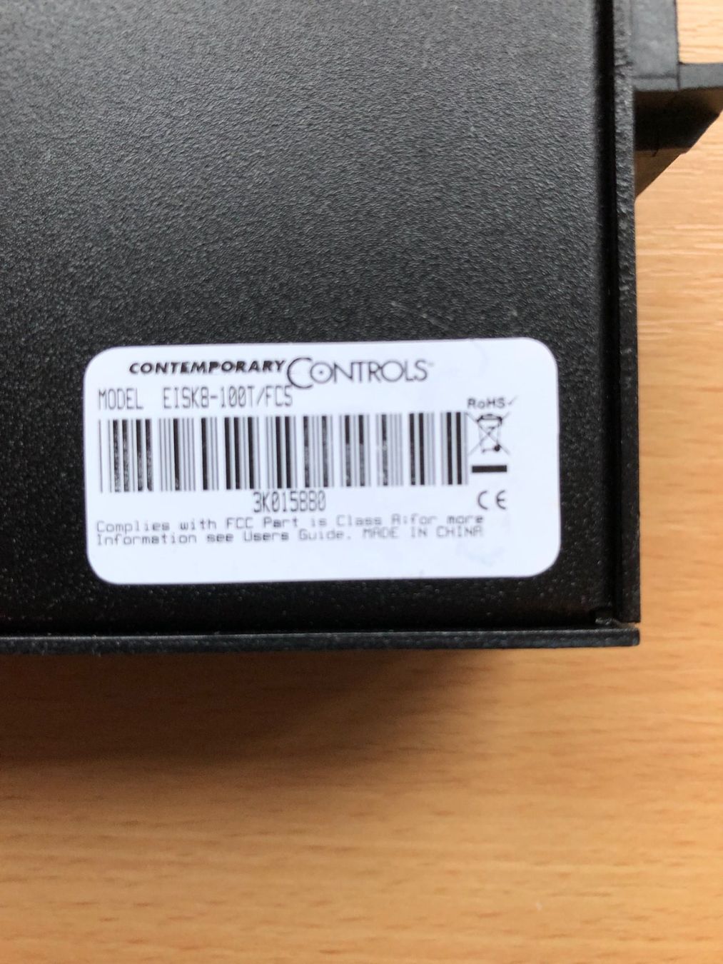 Hub & Switch: CTRLink Skorpion-Fibre-Switch EISK8-100T-FCS – Usato da Buchs SG venduto da Handyman77 3