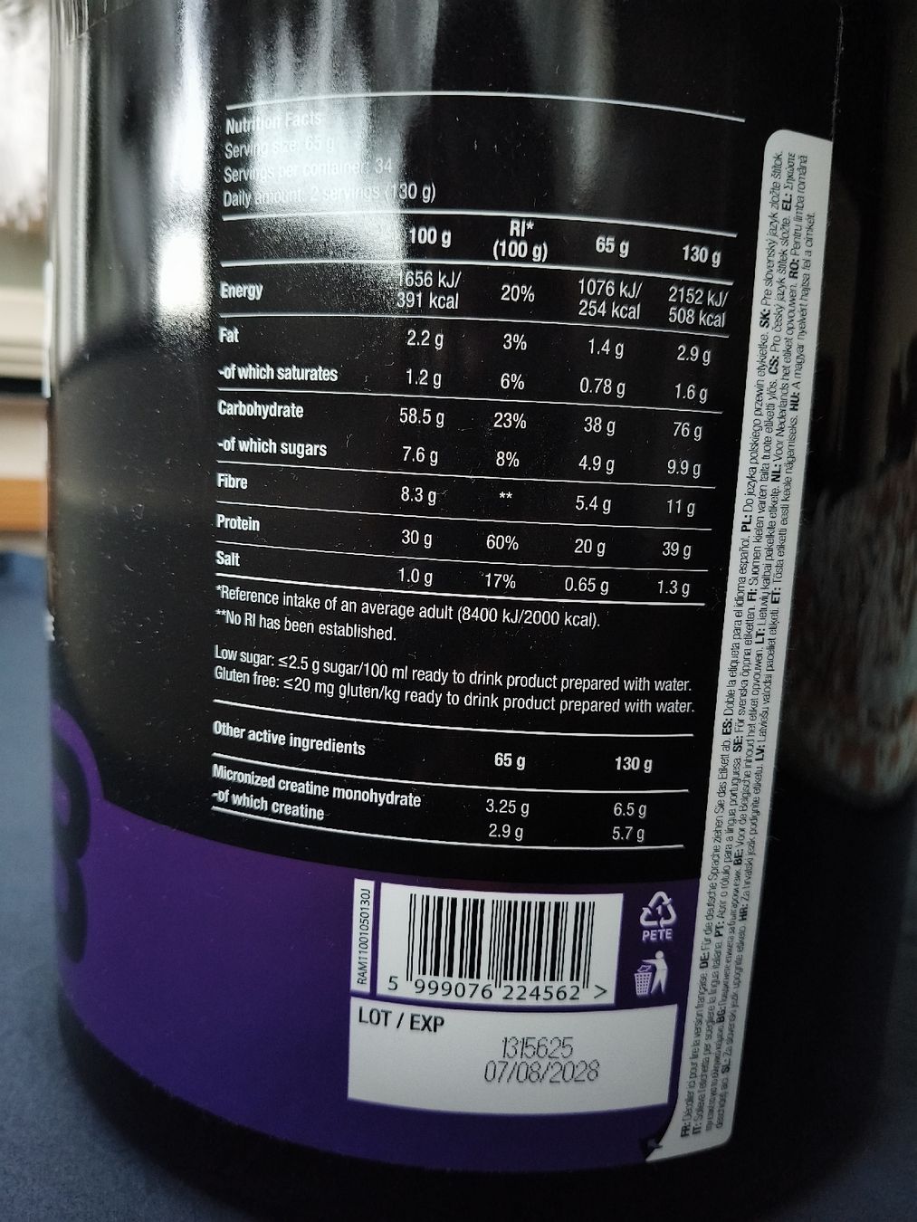 Cibi & Specialità: BioTech USA Hyper Mass, 2270 g Dose, Vanille – Nuovo e nell'imballaggio originale da Zürich venduto da sha_vw65 1