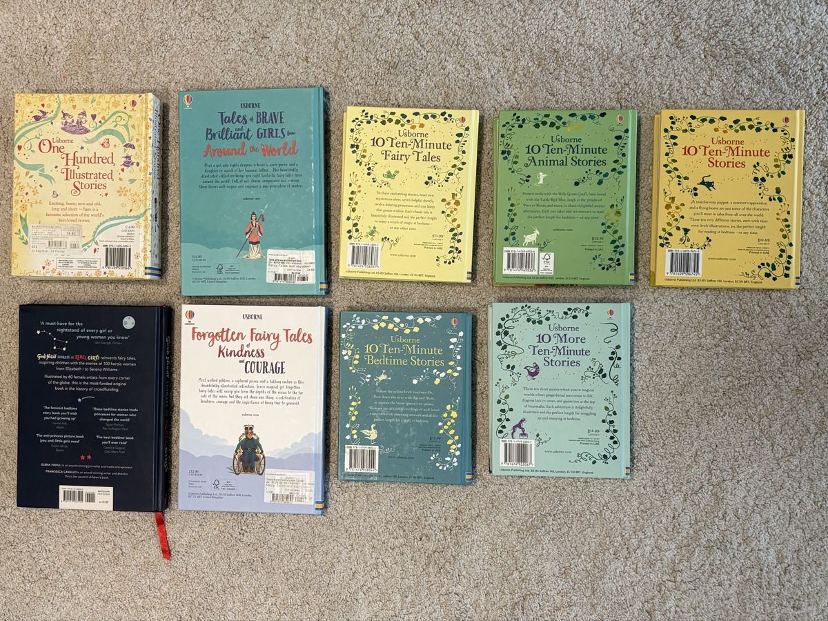 Libri: Usborne Bedtime Stories – Usato da Subingen venduto da SwissPike 1