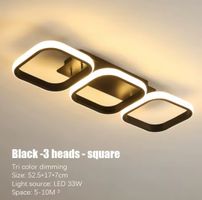Plafonnier moderne à LEDs pour chambre salon couloir ect...