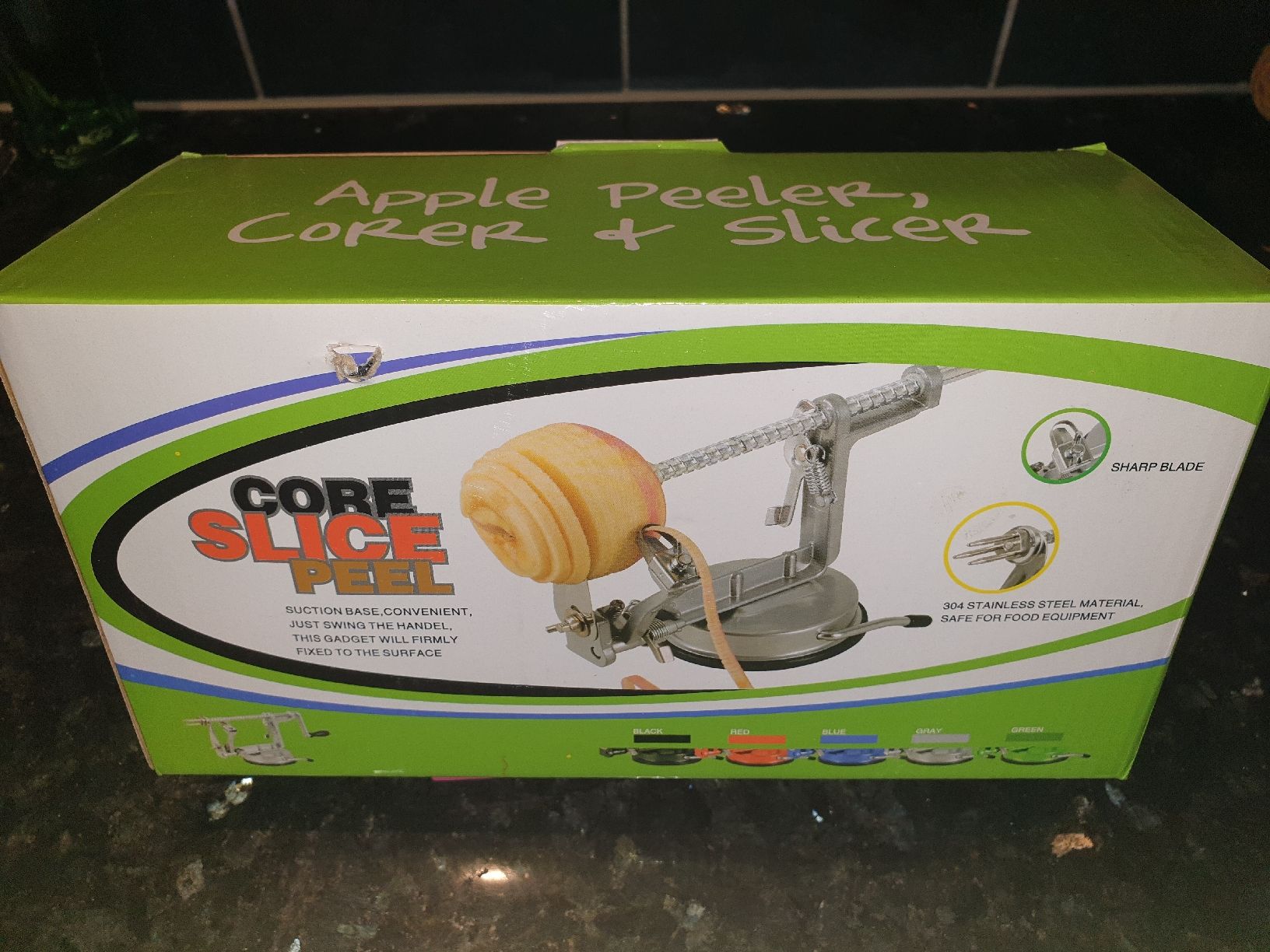 Elettrodomestici da cucina: Apfelschälmaschine, neu originalverpackt. – Nuovo e nell'imballaggio originale da Thalheim AG venduto da Buy4more