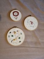 lot tableaux broderie enfant