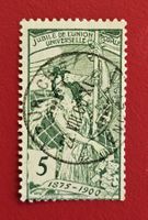 WELTPOSTVEREIN UPU 77B VOLLSTEMPEL ZÜRICH ENGE 1900