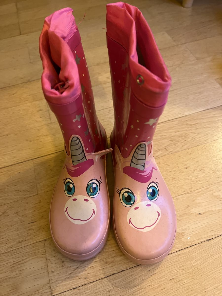 Schuhe für Mädchen: Mädchen Gummistiefel /  Regenstiefel Einhorn Gr. 30 – Gebraucht aus Zürich von Salsera79