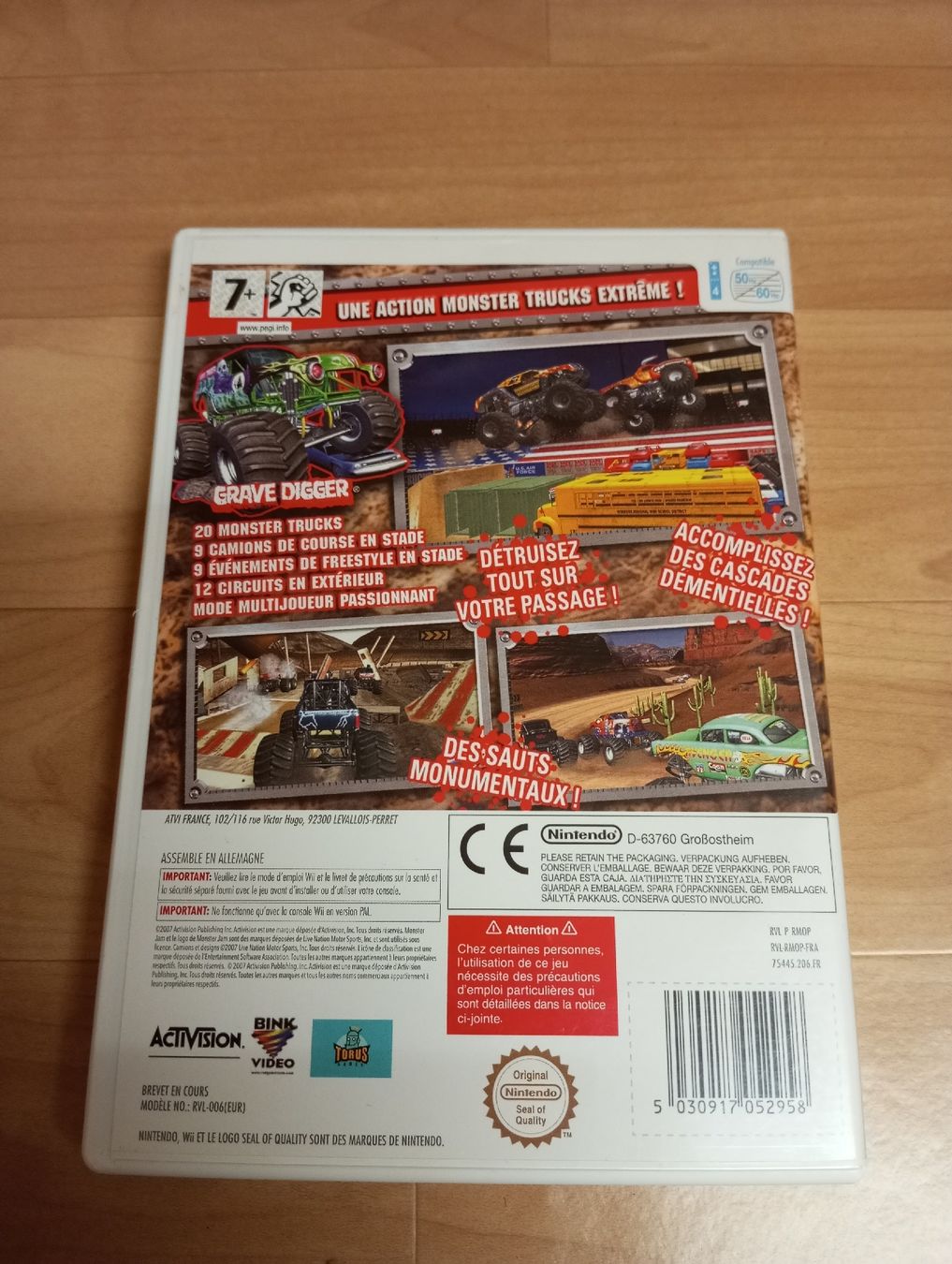 Nintendo Spiele: Monster Jam Wii – Gebraucht aus Cottens FR von magnius01 2