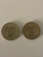 Nr. 73: 2 x 1 Pfund, britisches Pfund, 1984